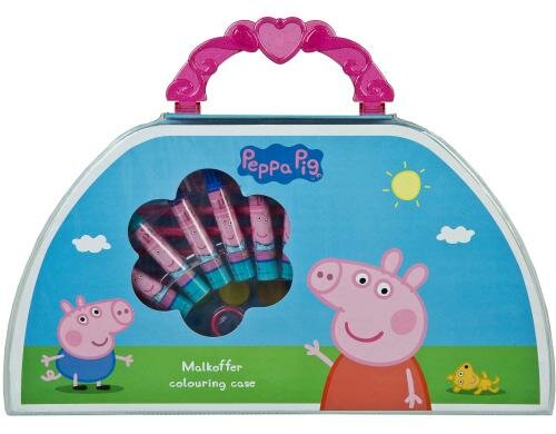 Online Malkoffer Peppa Pig Fasermaler,Buntstifte,Kreiden,Wasserfarben