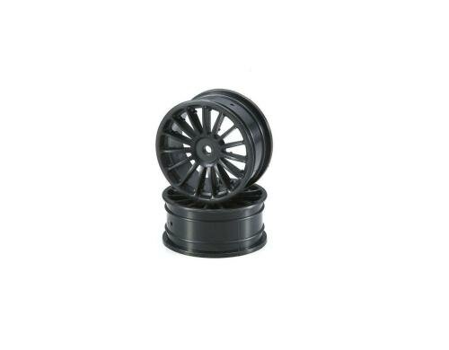Kyosho Felgen 24mm Schwarz (2) Fazer
