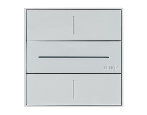 dingz WiFi-Schalter hellgrau Kompletsett für UP Montage