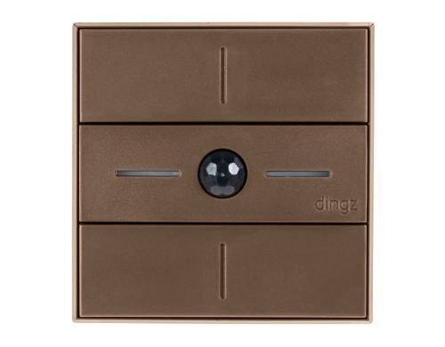 dingz plus WiFi-Schalter mocca Kompletsett für UP Montage