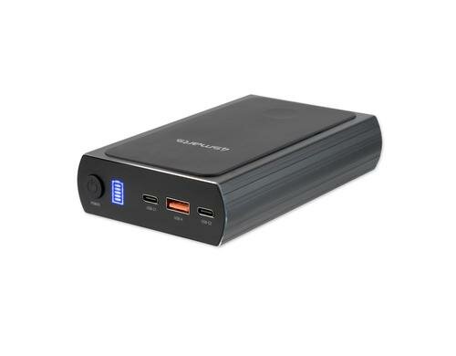 4smarts Power Bank VoltHub Graphene 20.000mAh, grau, 100W Fast Charge