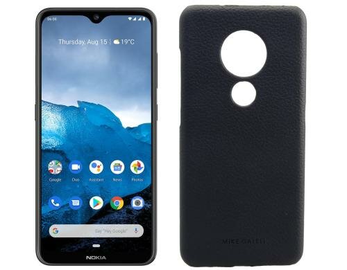 Nokia DS 6.2 64GB Schwarz inkl. Cover Inkl. Galeli Back Case LENNY Ledercover