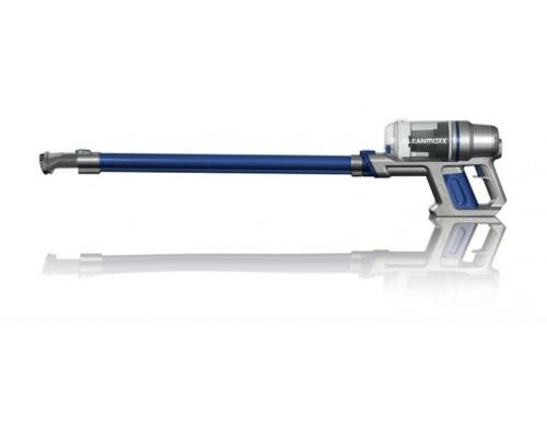 CLEANmaxx Akku-Handstaubsauger Mikrofaserbürste22,2V blau/silber