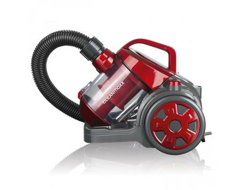CLEANmaxx Zyklon-Staubsauger 700W rot/grau