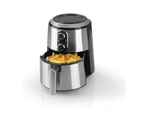 GOURMETmaxx Heißluft-Fritteuse 2.7l 1500WEdelstahl/schwarz