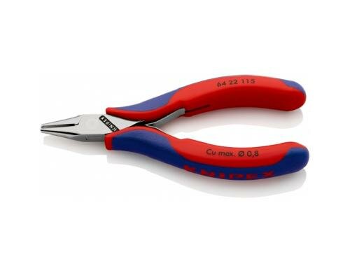 Knipex Elektronik-Vornschneider ESD mit Mehrkomponenten-Hüllen spiegelpoliert