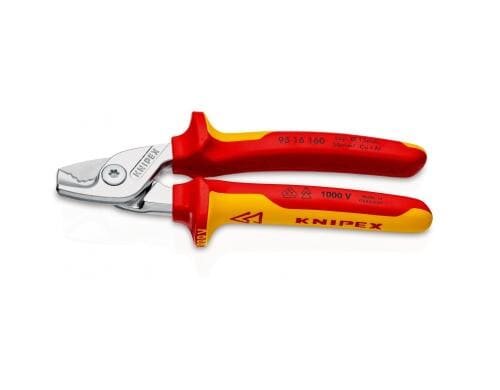 Knipex Kabelschere mit Stufenschnitt