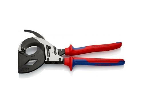 Knipex Kabelschneider Ratschenprinzip, Dreigang
