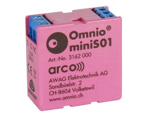 Omnio UP-Multifuntions-Schaltaktor miniS01 1-Kanal