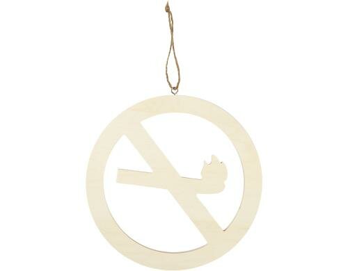 Creativ Company Aufhänger Rauchverbot Durchmesser 21.3 cm