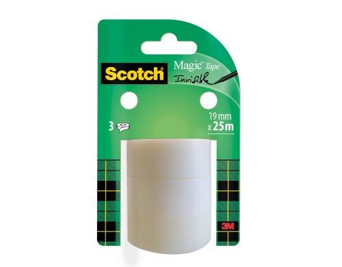 3M Scotch Magic matt  19mmx25m 3 Rollen