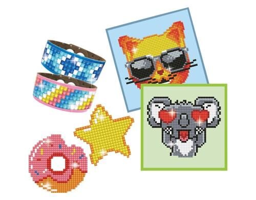Diamond Dotz Bastelset Diamanten-Mosaik Alles Inklusive