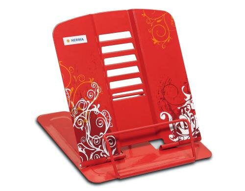 Herma Leseständer rot Grösse 19 x 40 cm, verstellbar
