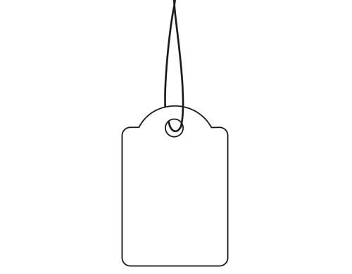 Herma Preisanhänger 6915 25 x 38 mm 1000 Anhänger mit Faden