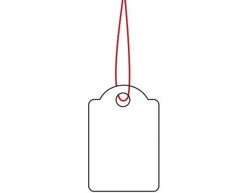 Herma Preisanhänger 6902 15 x 24 mm 1000 Anhänger mit Faden