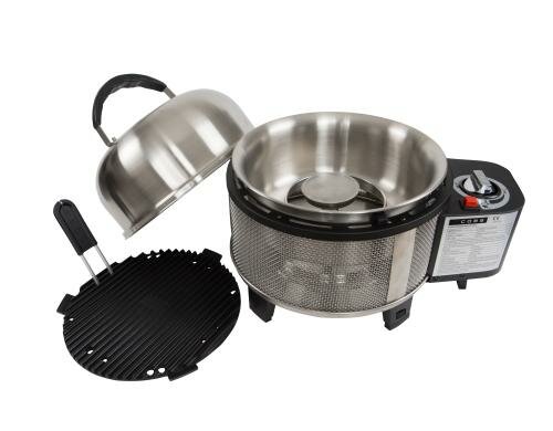 COBB Deluxe Tischgrill 2020 Gasgrill für Gaskartuschen, 42x38x57 cm