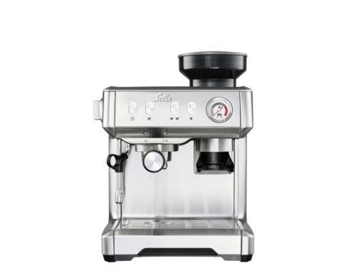 Solis GRIND & INFUSE Compact 220g Bohnen, 2.5l, 15 bar, silber