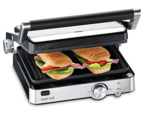 Trisa Multi Grill 2000W, Stufenlos, 5 Höhen, 180 Grad