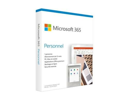 Microsoft 365  Personal Box, Miete, Jahreslizenz, französisch