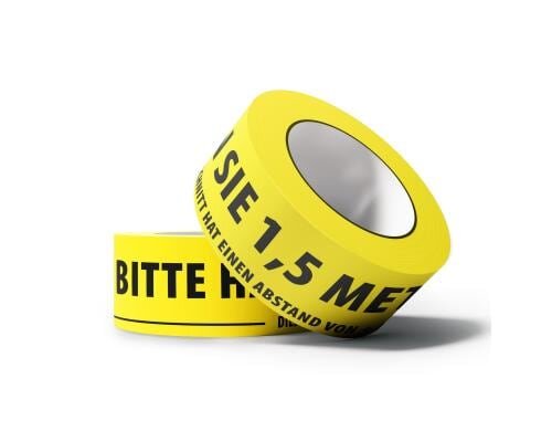 Adam Hall Social Distancing Tape 58067 FRE Social Distancing Tape Französisch, 66m