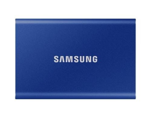 SSD Samsung Port. SSD T7 500GB Indigo Blue USB 3.2 Gen.2, NVMe, 1050MB/s, 1000MB/s