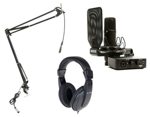 Rode AI-1 Broadcast & Streaming Kit AI-1, NT-1, Tischarm, Kopfhörer