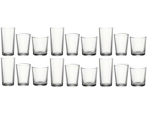 Montana Trinkglas-Set 18teilig Scandia 18er-Set mit 3 Grössen à 6 Stück