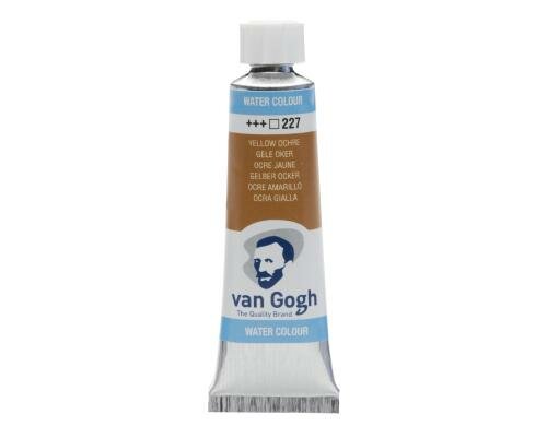 Van Gogh Aquarellfarbe Einzelfarbe Tube 227 10 ml, Farbe Gelber Ocker, Transparent