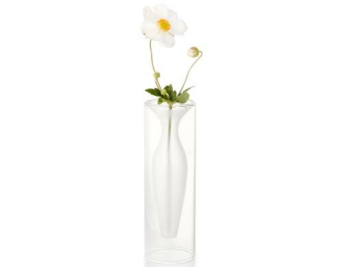 Philippi Vase Esmeralda Borosilikatglas, H: 20cm