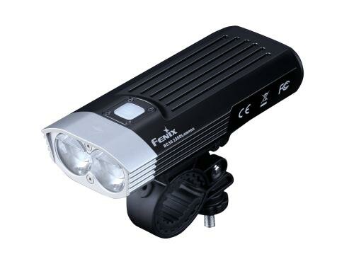 Fenix LED Fahrrad-Scheinwerfer BC30 V2 2200 Lumen, ohne Akkus/Batterien