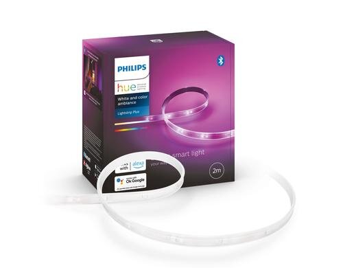 Philips hue Lightstrips+ Basispaket 1x hue Lightstrips 2m, 1x Netzteil, BT