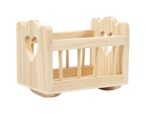 Creativ Company Miniatur Bett/Wiege 8 x 5.5 cm
