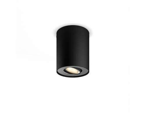 Philips Hue 1er Spot Pillar BK DLC 5.5W, 350 lm, 2200-6500K, BT