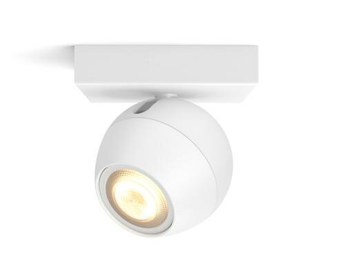 Philips Hue 1er Spot Buckram WS DLC 5.5W, 350 lm, 2200-6500K, DLC