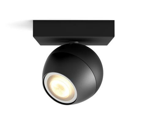 Philips Hue 1er Spot Buckram BK DLC 5.5W, 350 lm, 2200-6500K, DLC