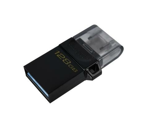 Kingston DT MicroDuo3 G2 USB3 128GB OTG USB3.2 Gen1, Typ A- und microUSB Anschluss