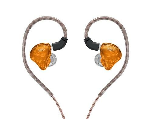 FiiO FH1S, In-Ear Ohrhörer mit 2 Treibern pro Kanal, Gelb