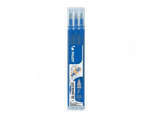 Pilot FriXion Roller Ersatzpatrone blau 3er Pack, 0.5mm