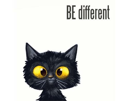 Paper + Design Servietten Be Different 33x33 cm, 20 Stück