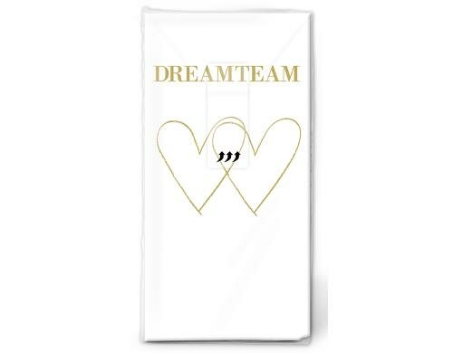 Paper + Design Taschentücher Dreamteam 1 Päckchen à 10 Taschentücher