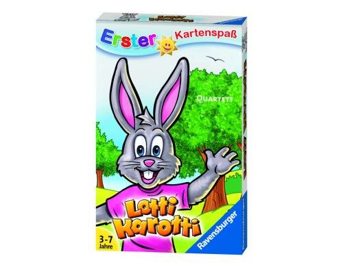 Kartenspiel Lotti Karotti Quartett D Alter: ab 3 Jahren