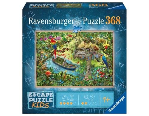 Puzzle ESCAPE KIDS Dschungelsaf 368 Teile