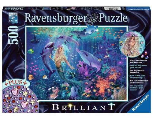 Puzzle Bezaubernde Meerjungfrau 500 Teile