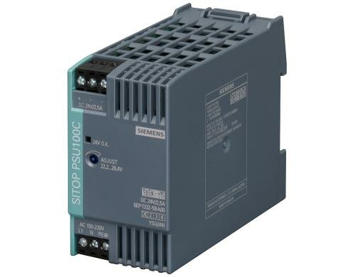 Siemens Stromversorgung SITOP PSU100C Ausgang: DC 24 V/2,5 A