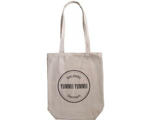 Yummii Yummii Einkaufstasche 45 x 39 x 14cm, Baumwollsegeltuch