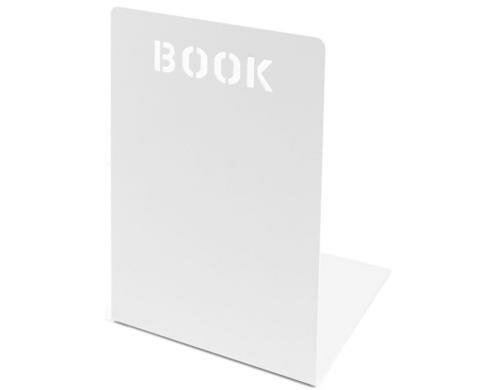 Trendform Buchstützen BOOK weiss