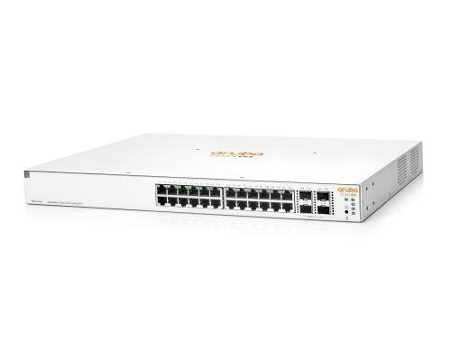 HP 1930-24G: 24 Port RJ45 1Gb Switch 4SFP+; inkl. PSU; PoE+ Cl. 4 370W