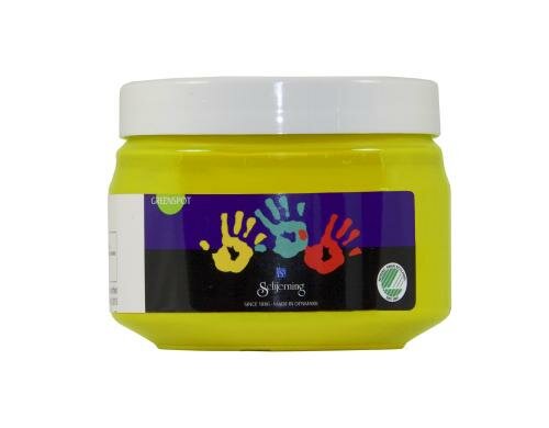 Schjerning Fingerfarbe Gelb 2608 Inhalt: 150ml, Farbe: Gelb