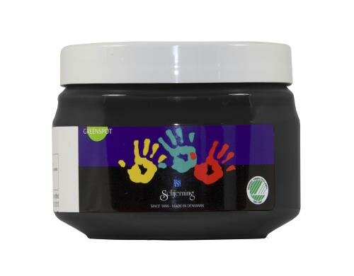 Schjerning Fingerfarbe Schwarz 2640 Inhalt: 150ml, Farbe: Schwarz