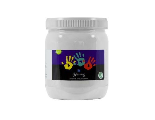 Schjerning Fingerfarbe Weiss 2601 Inhalt: 500ml, Farbe: Weiss